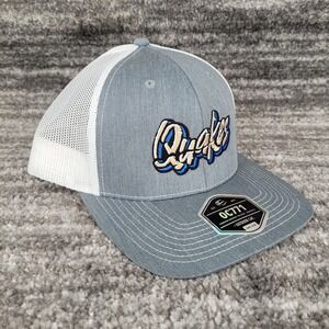 Ranch Cucamonga Quakes MiLB Baseball Trucker Snapback Hat Gray‎ White Mens New